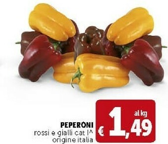 Deco Supermercati Peperoni Rossi E Gialli offerta