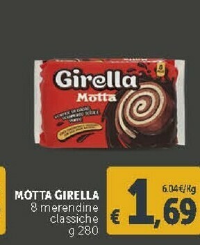 Deco Supermercati Motta Merendine offerta