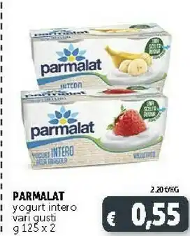 Deco Supermercati Parmalat Yogurt Intero offerta