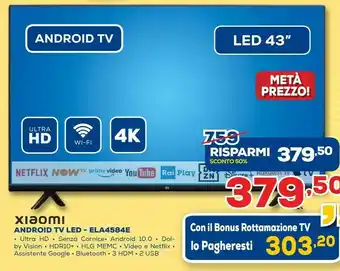 Euronics Xiaomi TV LED ELA4584E offerta