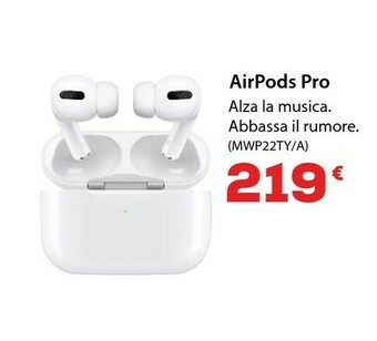 Euronics Apple AirPods Pro offerta
