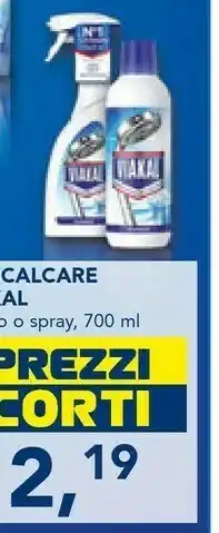 Esselunga Viakal Anticalcare Spray offerta
