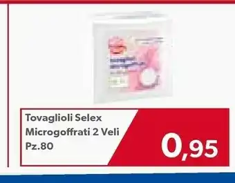 Emi Supermercati Selex Tovaglioli Microgoffrati 2 Veli offerta
