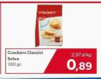 Emi Supermercati Selex Crackers Classici offerta