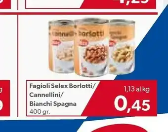 Emi Supermercati Selex Fagioli Borlotti/ Cannellini offerta