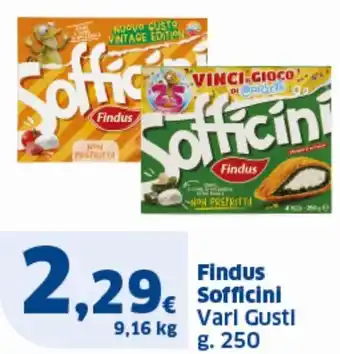 Sigma Findus Sofficini Vari Gusti g. 250 offerta