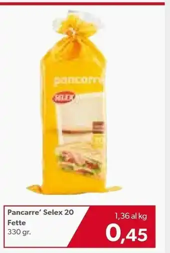 Emi Supermercati Selex Pancarre offerta