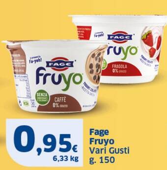 Sigma Fage Fruyo Vari Gusti g.150 offerta