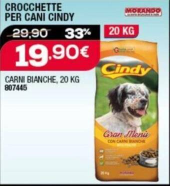 Ottimax CROCCHETTE PER CANI CINDY 20 KG offerta