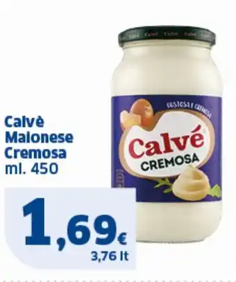 Sigma Calvè Maionese Cremosa ml. 450 offerta
