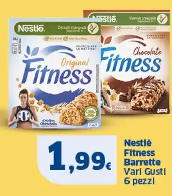 Sigma Nestlè Fitness Barrette Vari Gusti 6 pezzi offerta