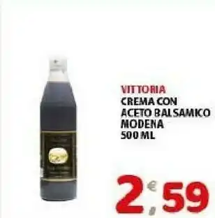 Mio Market Vittoria Crema Con Aceto Balsamico Modena offerta