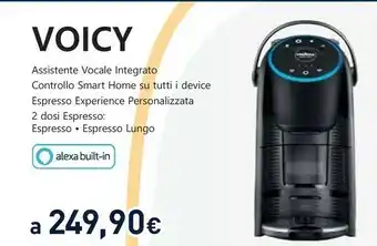 Lavazza Voicy Assistente Vocale Integrato