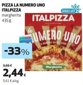 PIZZA LA NUMERO UNO ITALPIZZA margherita 435g