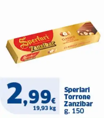 Sigma Sperlari Torrone Zanzibar g. 150 offerta
