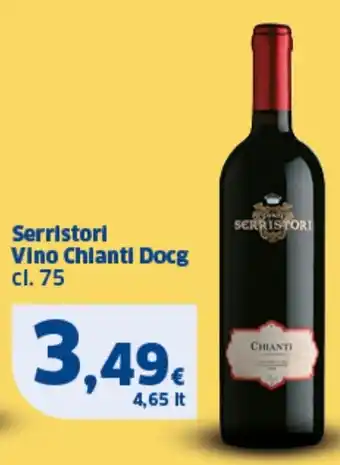 Sigma Serristori Vino Chianti Docg cl. 75 offerta