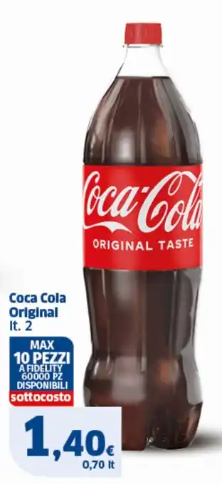Sigma Coca Cola Original It. 2 offerta