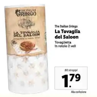 Lidl La Tovaglia del Saloon 80 strappi offerta
