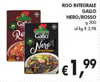 Coal City RISO INTEGRALE GALLO NERO/ROSSO g 500 offerta
