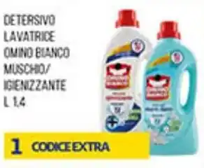 DETERSIVO LAVATRICE OMINO BIANCO MUSCHIO/ IGIENIZZANTE L 1,4