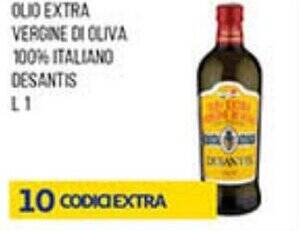 Supermercato Coal OLIO EXTRA VERGINE DI OLIVA 100% ITALIANO DESANTIS L 1 offerta