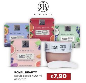La Saponeria ROYAL BEAUTY scrub corpo 400 ml assortito offerta
