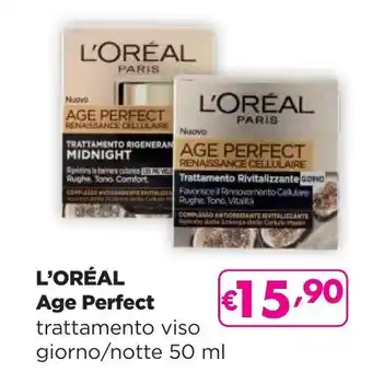 La Saponeria L'ORÉAL Age Perfect trattamento viso giorno/notte 50 ml offerta