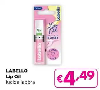 La Saponeria LABELLO Lip Oil lucida labbra offerta