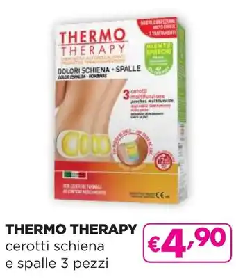 THERMO THERAPY cerotti schiena e spalle 3 pezzi