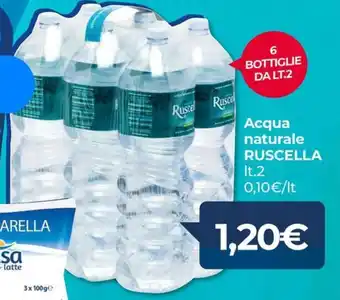 Acqua naturale RUSCELLA lt.2
