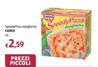 Futura Supermercati SpeedyPizza margherita CAMEO x4 offerta