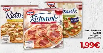 Eurospar Pizza Ristorante CAMEO vari gusti offerta