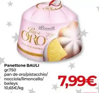 Eurospar Panettone BAULI gr.750 offerta