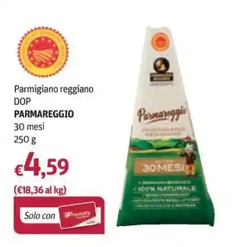 Parmigiano reggiano DOP PARMAREGGIO 30 mesi 250 g