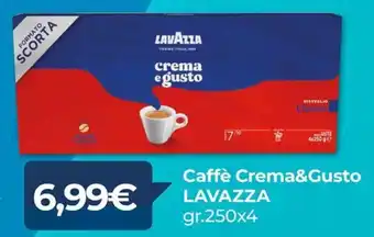 Caffè Crema&Gusto LAVAZZA gr.250x4