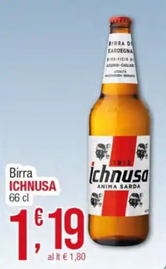 Sidis Birra ICHNUSA 66 cl offerta