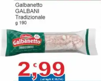Sidis Galbanetto GALBANI Tradizionale g 190 offerta