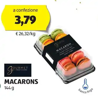 ALDI MACARONS 144 g offerta