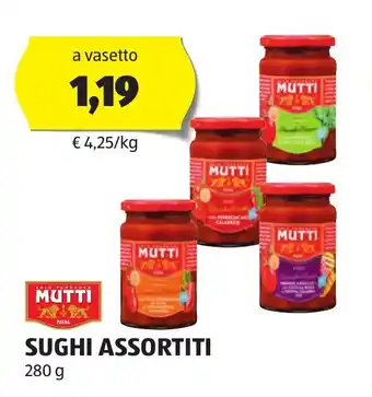 MUTTI SUGHI ASSORTITI 280 g