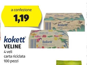 ALDI kokett VELINE offerta