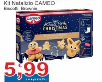 Sidis Kit Natalizio CAMEO Biscotti, Brownie offerta