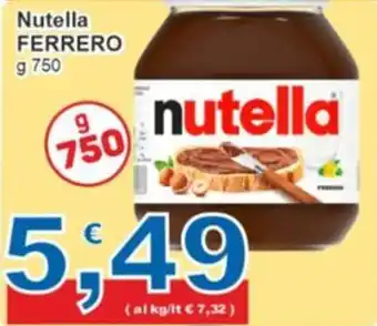 Nutella FERRERO g 750