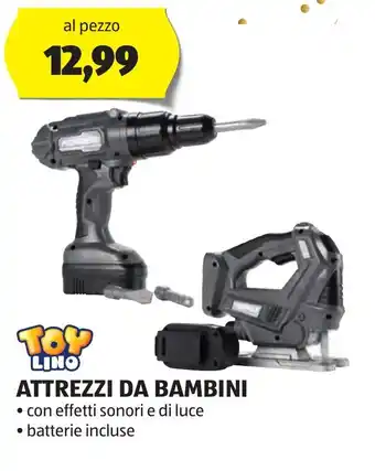 ALDI Toy LINO ATTREZZI DA BAMBINI offerta