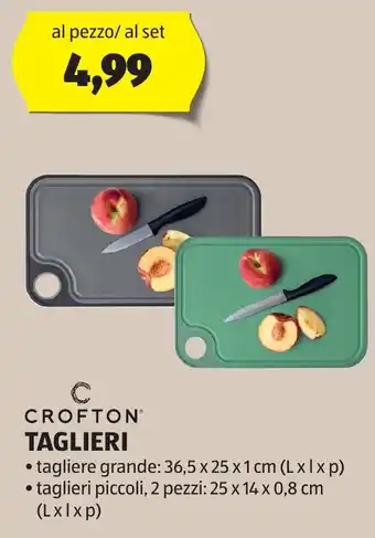 ALDI CROFTON TAGLIERI offerta