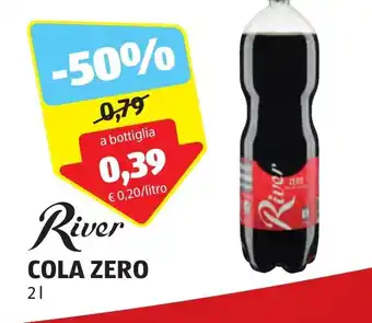 ALDI River COLA ZERO 2 l offerta