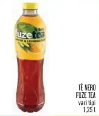 Spazio Conad TÈ NERO FUZE TEA vari tipi 1,25 l offerta