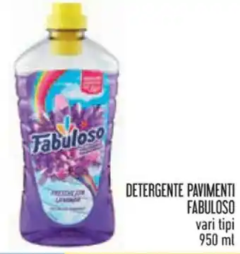 Spazio Conad DETERGENTE PAVIMENTI FABULOSO vari tipi 950 ml offerta
