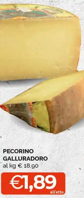 Mercatò Extra PECORINO GALLURADORO offerta
