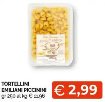 TORTELLINI EMILIANI PICCININI gr 250