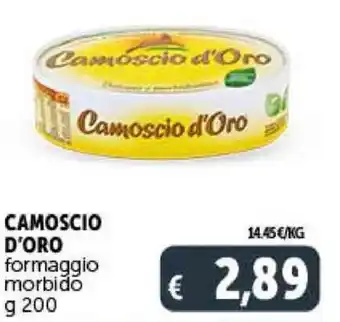 Deco Supermercati CAMOSCIO D'ORO formaggio morbido g 200 offerta